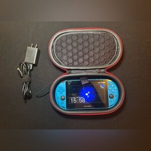 Sony PS Vita Aqua Blue Handheld Console